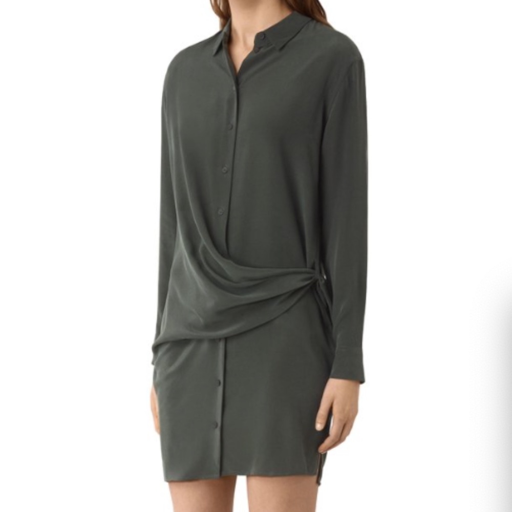 *NEW MILTON SILK CASUAL DRESS
